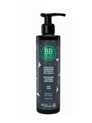 Питательная пигментированная маска - Зеленая BBColor Pigma 240мл.