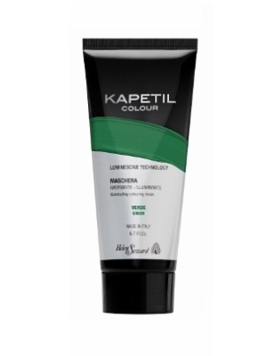 Маска для волос с окрашивающим эффектом - Зеленая Kapetil 200мл.