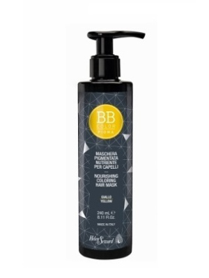 Питательная пигментированная маска - Желтая  BBColor Pigma 240мл.